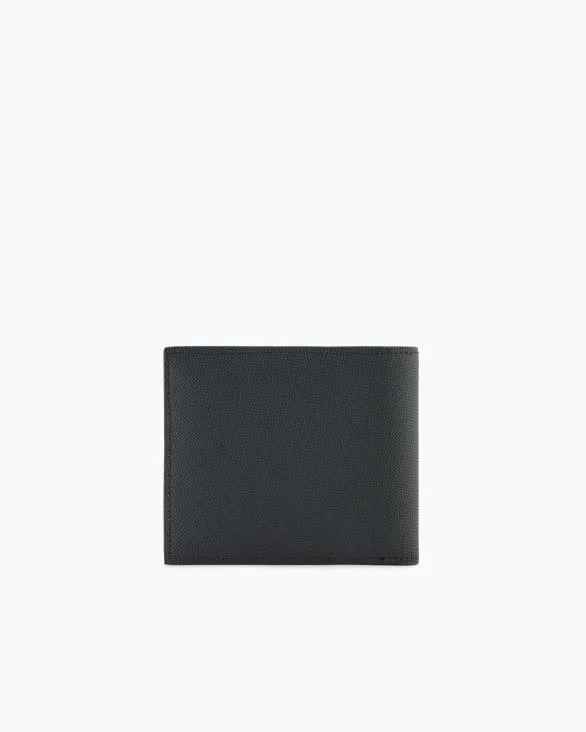 Monogram And Stripe Bifold Card Holder Navyblue Men Armani Wallets And Small Leather Goods Monogram And Stripe Bifold Card Holder Navyblue Men Armani Wallets And Small Leather Goods