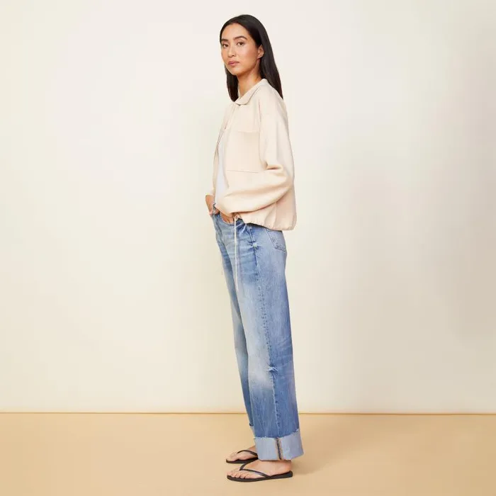 MONROW JACKETS Soft Knit Pocket Jacket Off White 8211 Shop