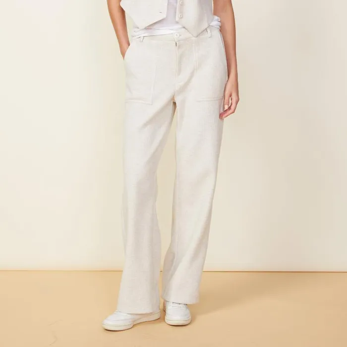 MONROW PANTS Brushed Thermal Patch Pocket Pant Ash 8211 Shop