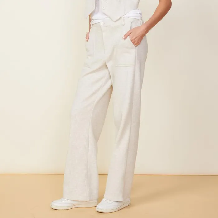 MONROW PANTS Brushed Thermal Patch Pocket Pant Ash 8211 Shop