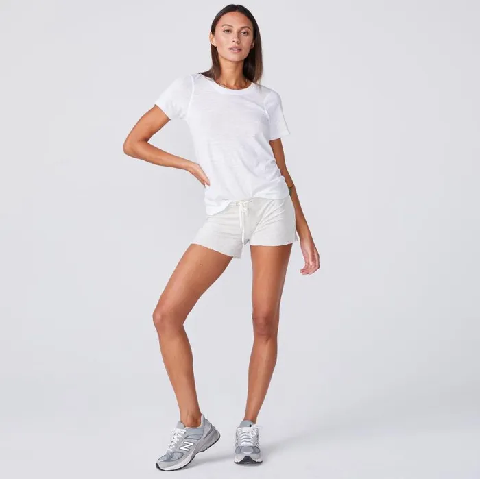 MONROW SHORTS Supersoft Vintage Shorts Ash 8211 Shop