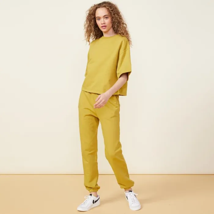 MONROW SWEATS 90039s Classic Joggers Golden Olive 8211 Shop