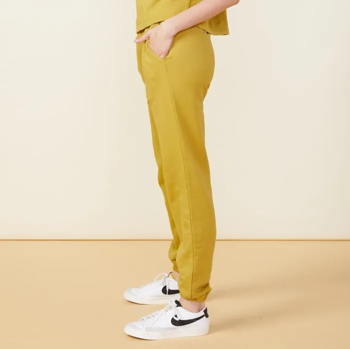 MONROW SWEATS 90039s Classic Joggers Golden Olive 8211 Shop
