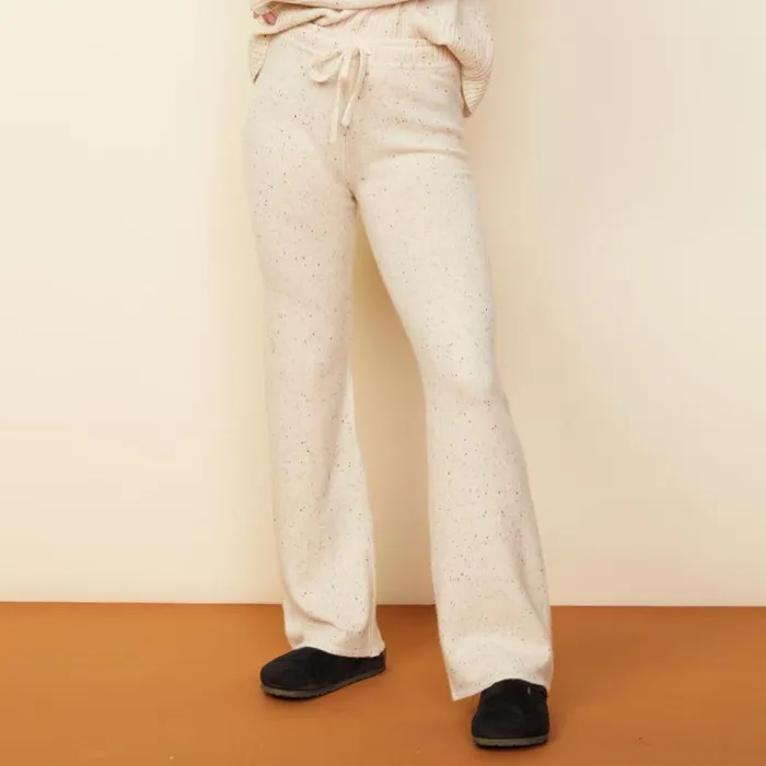 MONROW SWEATS Cashmere Neps Lounge Sweats Cream 8211 Shop