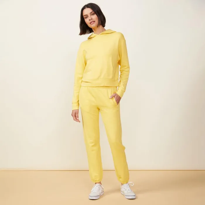 MONROW SWEATS Supersoft Fleece Boyfriend Sweat Sunny 8211 Shop