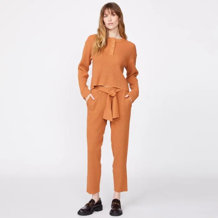 MONROW SWEATS Supersoft Sweater Knit Waffle Sweats Nugget 8211 Shop