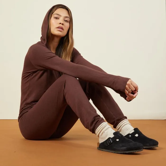 MONROW SWEATS Supersoft Vintage Sweats Dark Oak 8211 Shop
