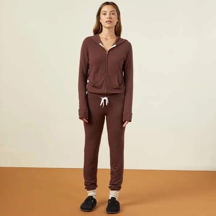 MONROW SWEATS Supersoft Vintage Sweats Dark Oak 8211 Shop