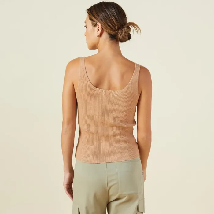 MONROW TANKS Sweater Rib Tank Doe 8211 Shop