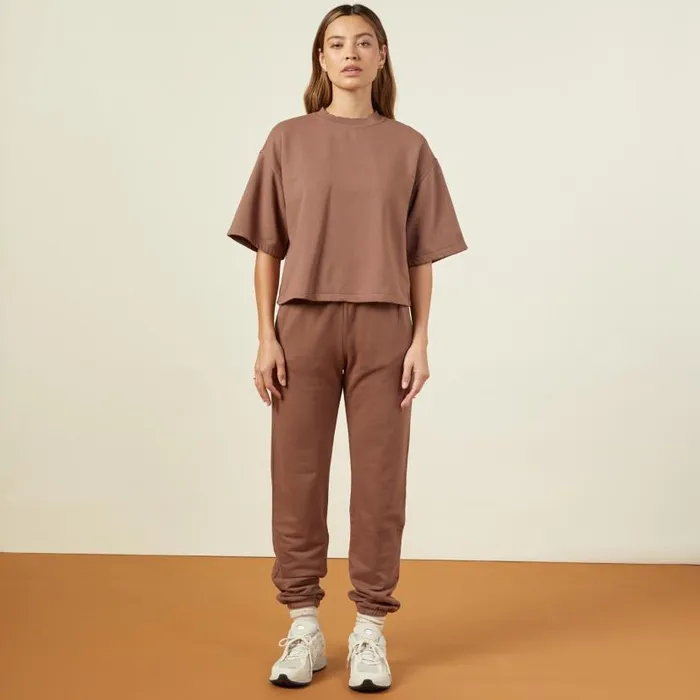 MONROW TEES 90039s Classic Sweatshirt Tee Dusty Cocoa 8211 Shop