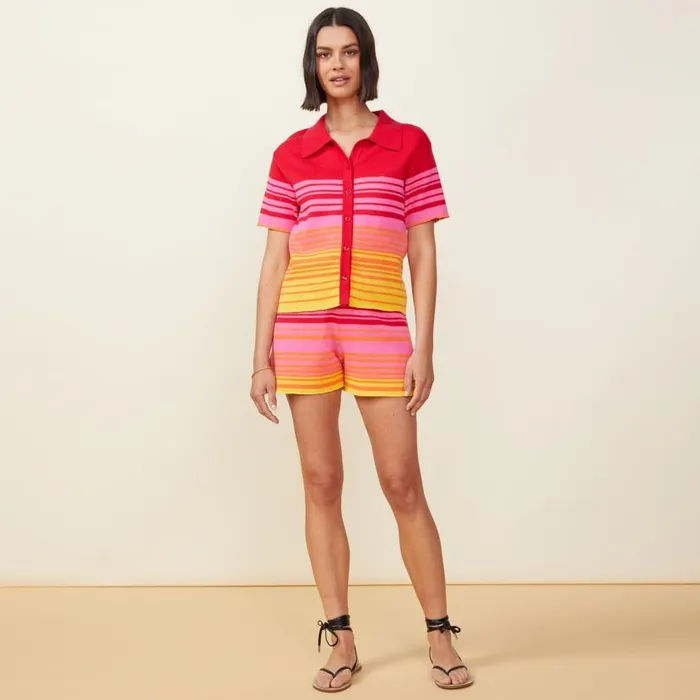 MONROW TEES Sunset Sweater Vacation Shirt Sunset 8211 Shop