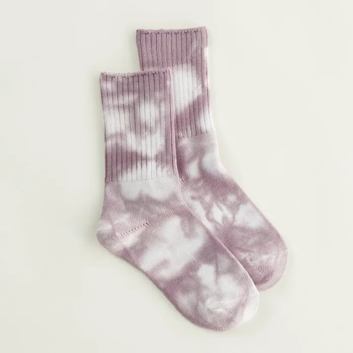MONROW VIEW ALL Men039s Organic Tie Dye Socks Misty Lilac 8211 Shop