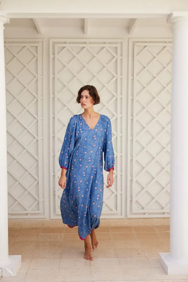 Natalie Martin ALICE DRESS Pinwheel Denim Shop Dresses
