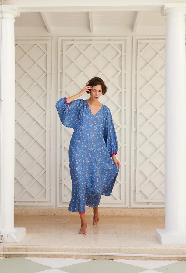Natalie Martin ALICE DRESS Pinwheel Denim Shop Dresses