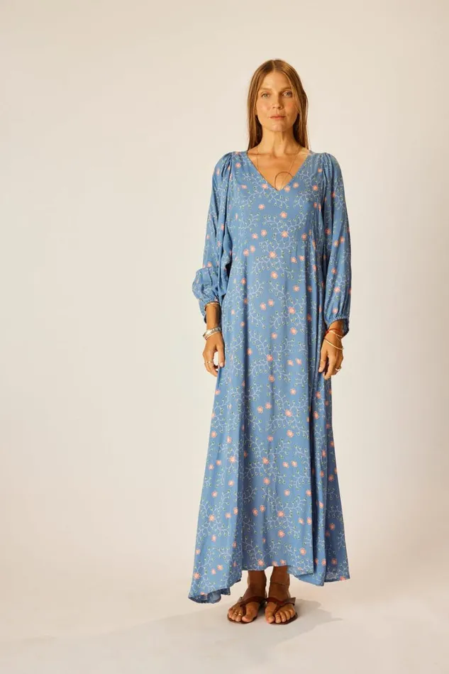 Natalie Martin ALICE DRESS Pinwheel Denim Shop Dresses