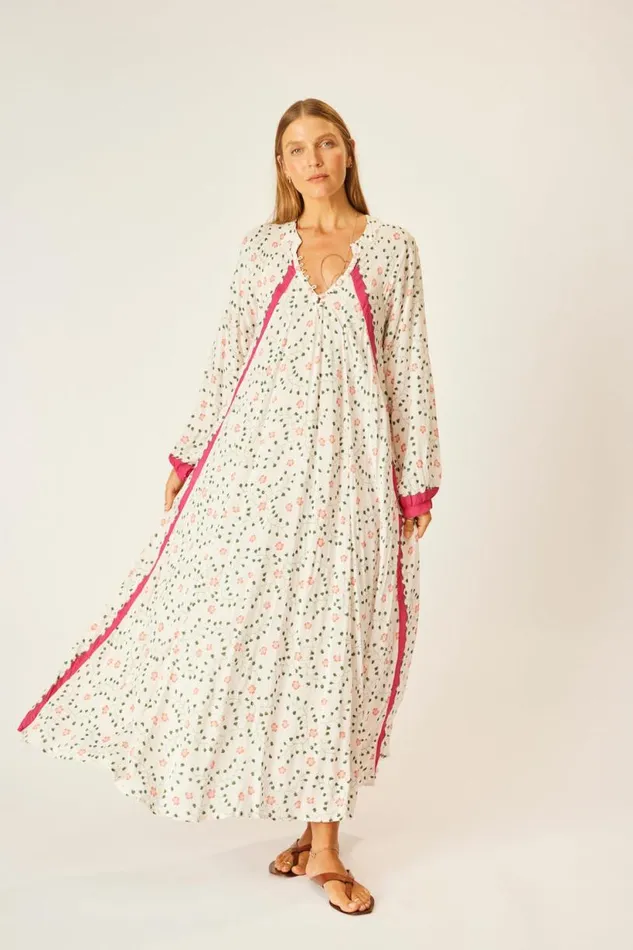 Natalie Martin FIORE MAXI Pinwheel Cotton Shop Dresses