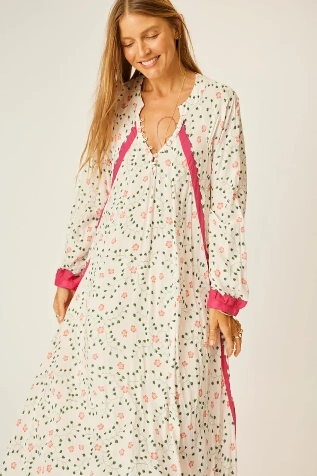 Natalie Martin FIORE MAXI Pinwheel Cotton Shop Dresses