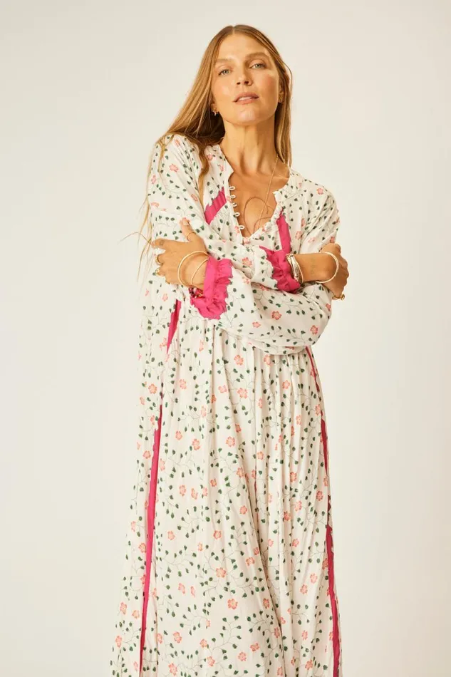 Natalie Martin FIORE MAXI Pinwheel Cotton Shop Dresses