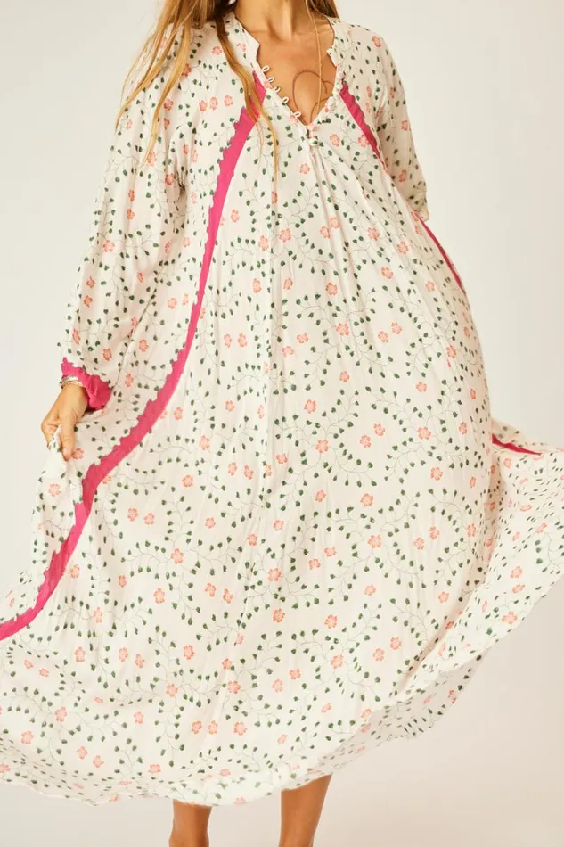 Natalie Martin FIORE MAXI Pinwheel Cotton Shop Dresses