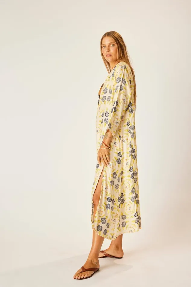 Natalie Martin ISOBEL DRESS Prairie Indigo Shop Dresses