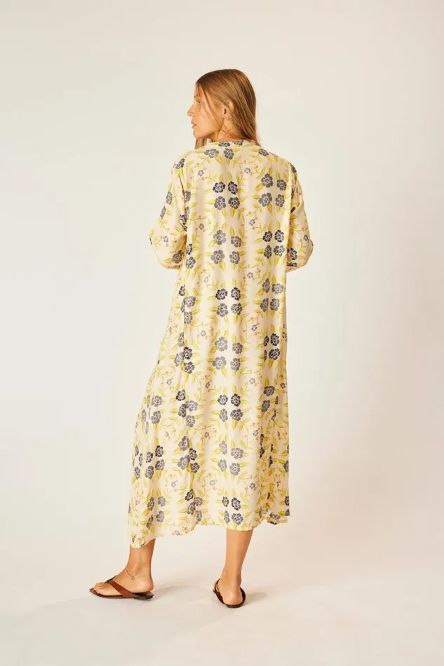 Natalie Martin ISOBEL DRESS Prairie Indigo Shop Dresses