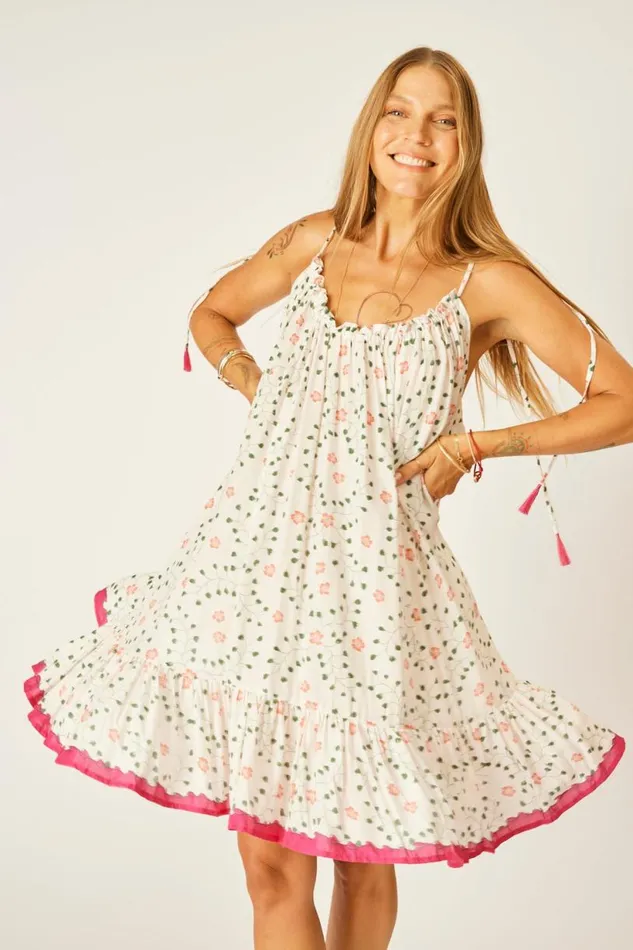 Natalie Martin JERUSHA MINI Pinwheel Cotton Shop Dresses