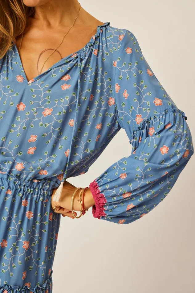 Natalie Martin MAGGIE DRESS Pinwheel Denim Shop Dresses