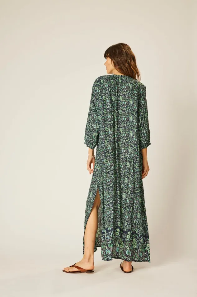 Natalie Martin SAMMIE MAXI Petite Fleur Marine Shop Dresses
