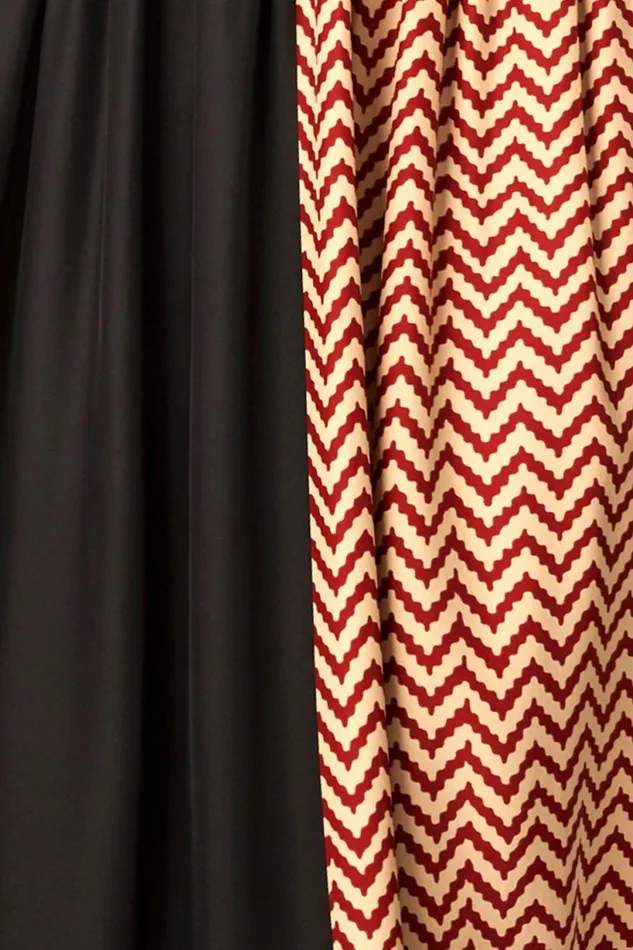Natalie Martin SASH BELT Block Zigzag Noire Shop Accessories
