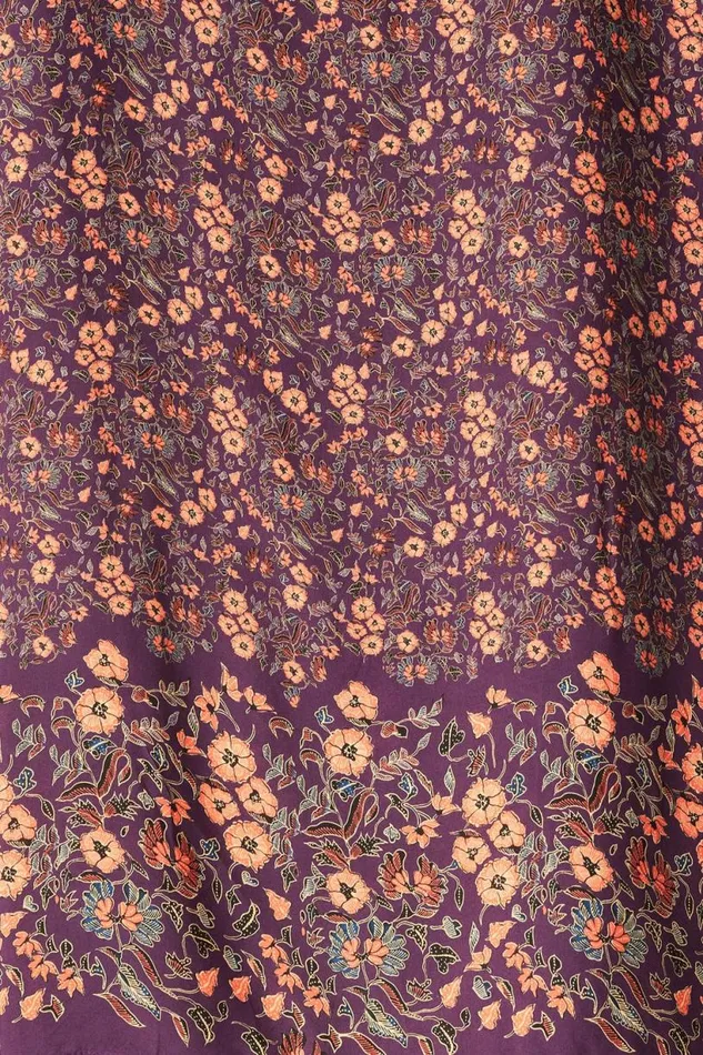 Natalie Martin SASH BELT Petite Fleur Aubergine Shop Accessories