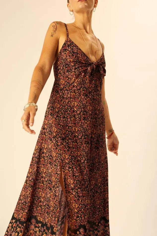 Natalie Martin SOPHIE DRESS Petite Fleur Noire Shop Dresses