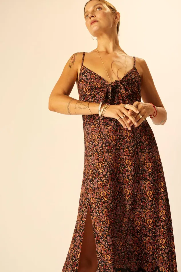 Natalie Martin SOPHIE DRESS Petite Fleur Noire Shop Dresses