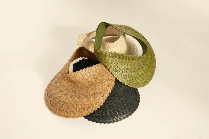Natalie Martin SUN VISOR Black Shop Accessories