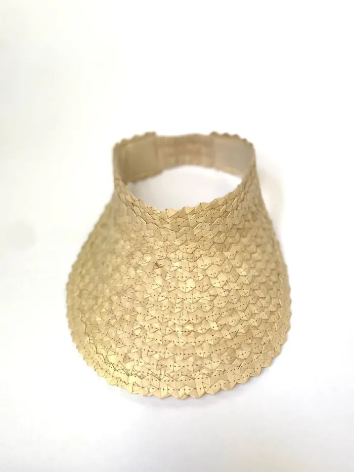 Natalie Martin SUN VISOR Black Shop Accessories