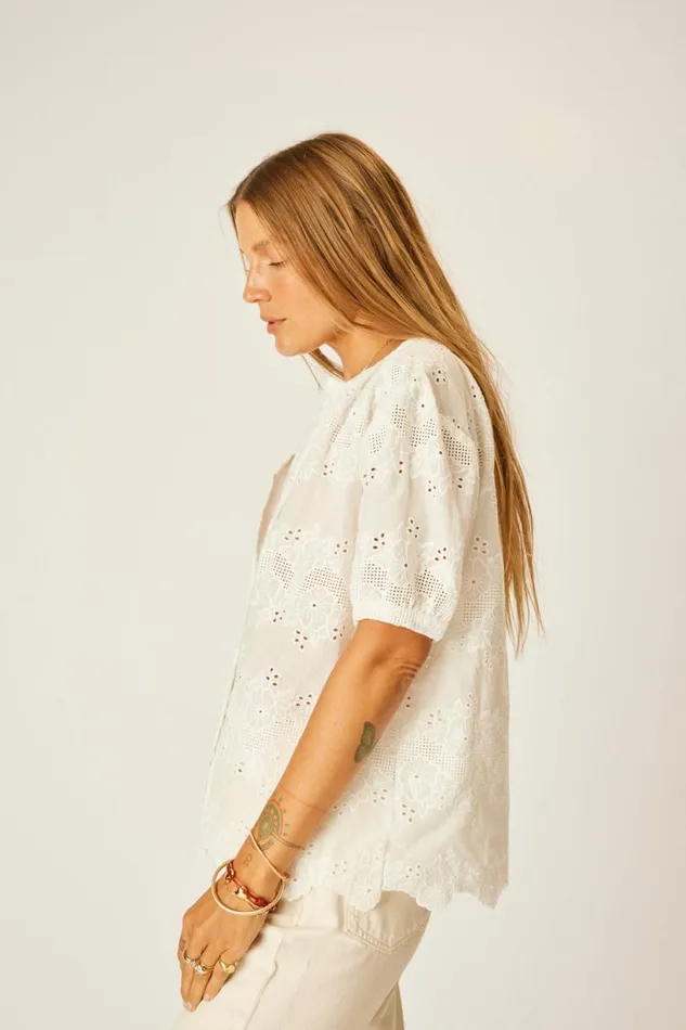 Natalie Martin VIOLET TOP Geranium Milk Shop Tops