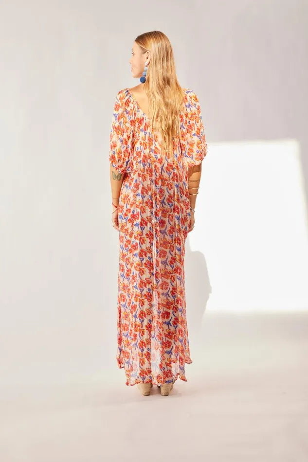 Natalie Martin VIVI DRESS Chiffon Watercolor Clemen Shop Dresses