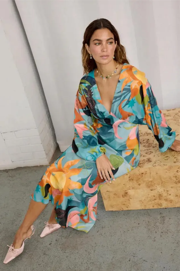 Never Fully Dressed Balearic Emma Dress Petite Women Petite