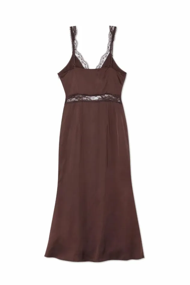 Never Fully Dressed Chocolate Mimi Dress Women Wedding Guest
