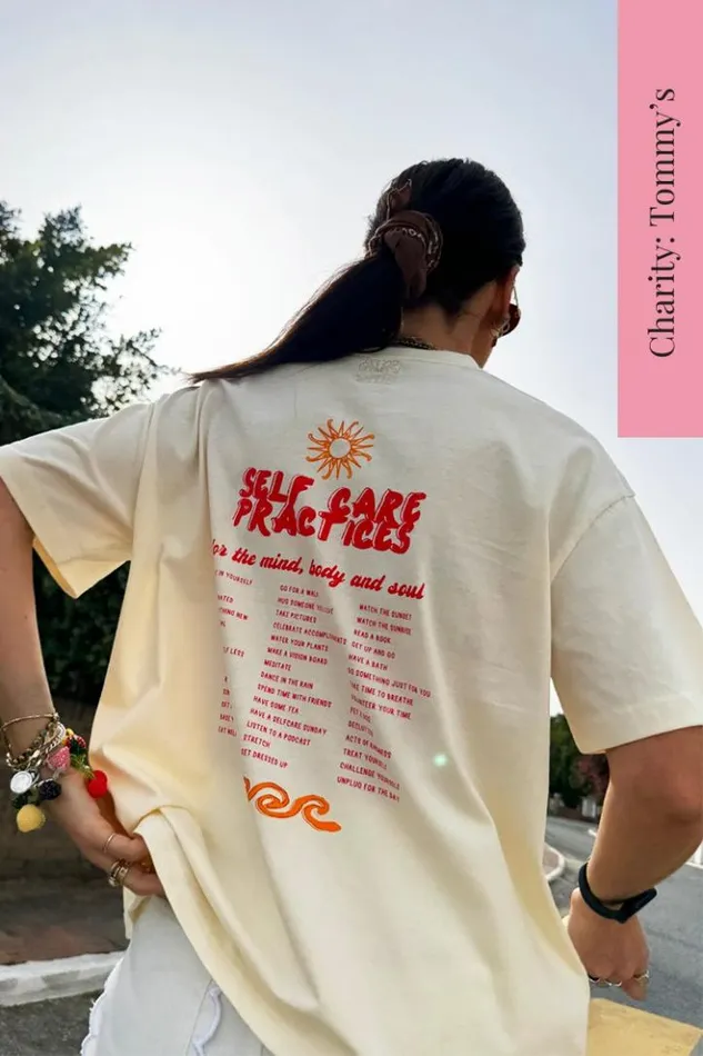 Never Fully Dressed Cream Mind Body And Soul TShirt Women Tops and TShirts