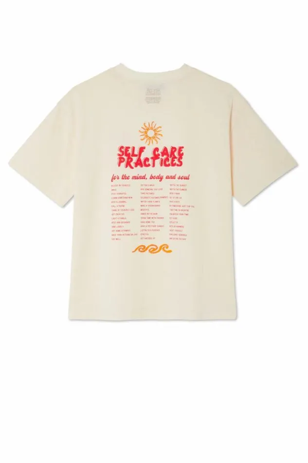 Never Fully Dressed Cream Mind Body And Soul TShirt Women Tops and TShirts