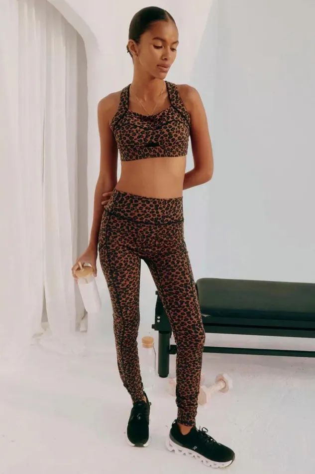 Never Fully Dressed Leopard Legging Women Activewear