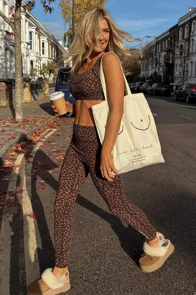 Never Fully Dressed Leopard Legging Women Activewear