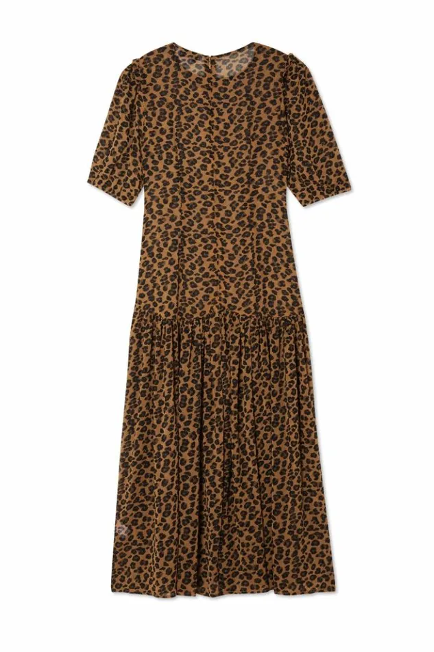Never Fully Dressed Leopard Lucia Dress Petite Women Petite