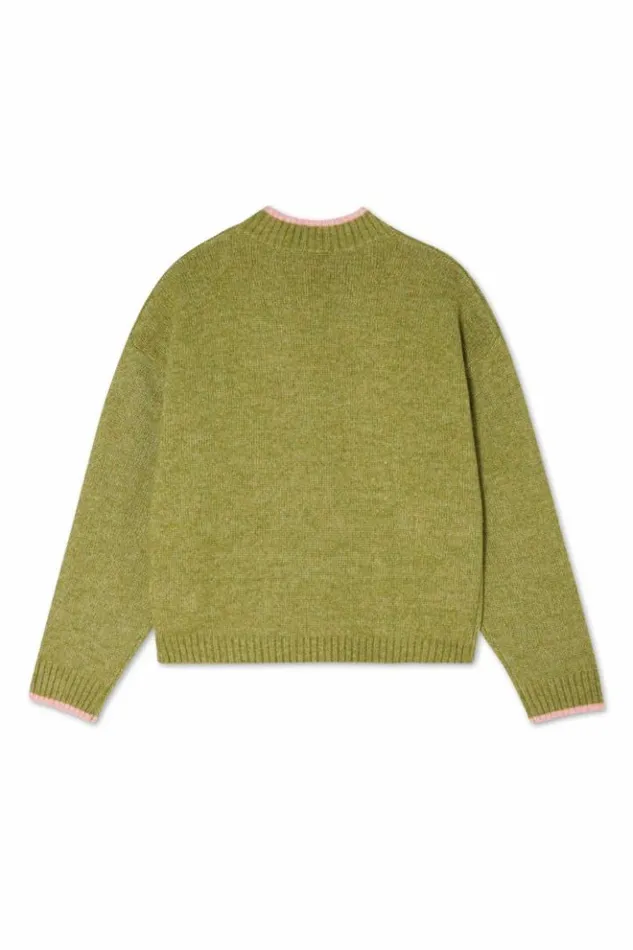 Never Fully Dressed Olive Callie Cardigan Women Knitwear