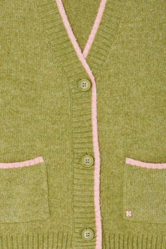 Never Fully Dressed Olive Callie Cardigan Women Knitwear