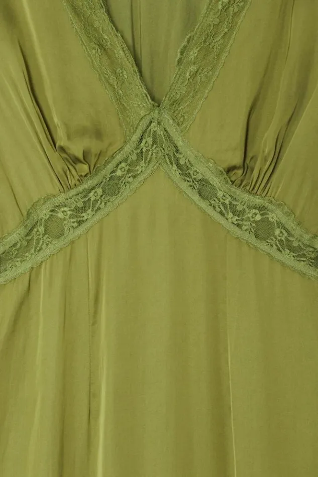 Never Fully Dressed Olive Lace May Dress Women Summer Somewhere