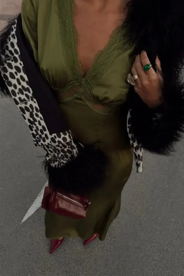 Never Fully Dressed Olive Lace May Dress Women Summer Somewhere