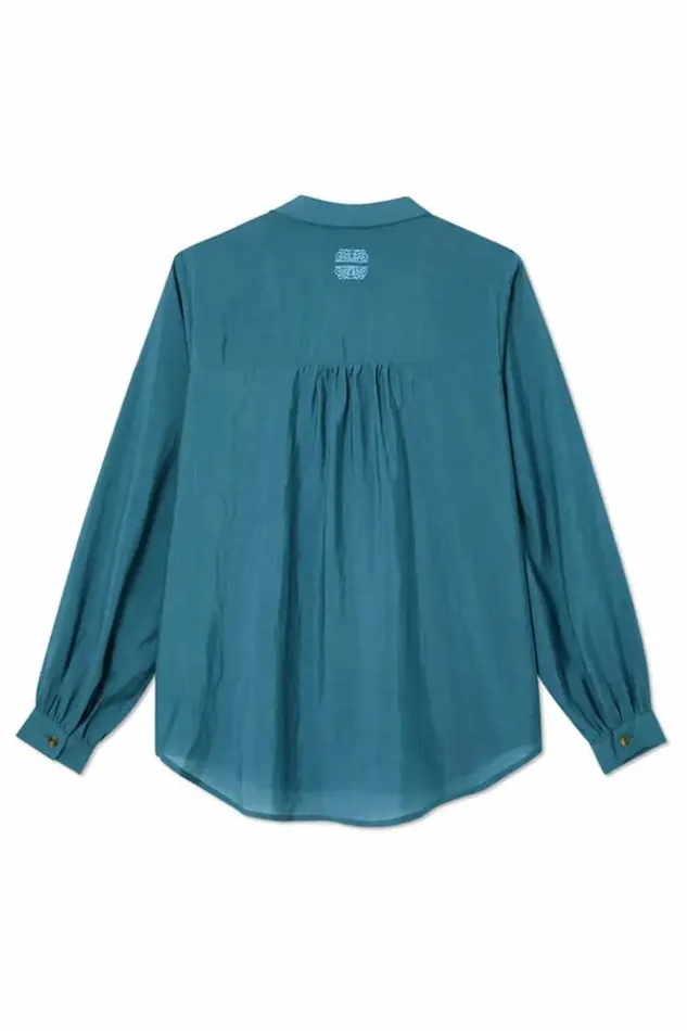 Never Fully Dressed Teal Miley Shirt Women Shirts