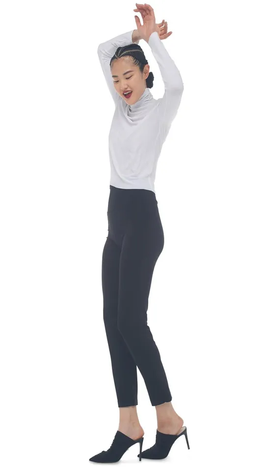 Norma Kamali Bottoms PENCIL PANT Black 8211 Clothing