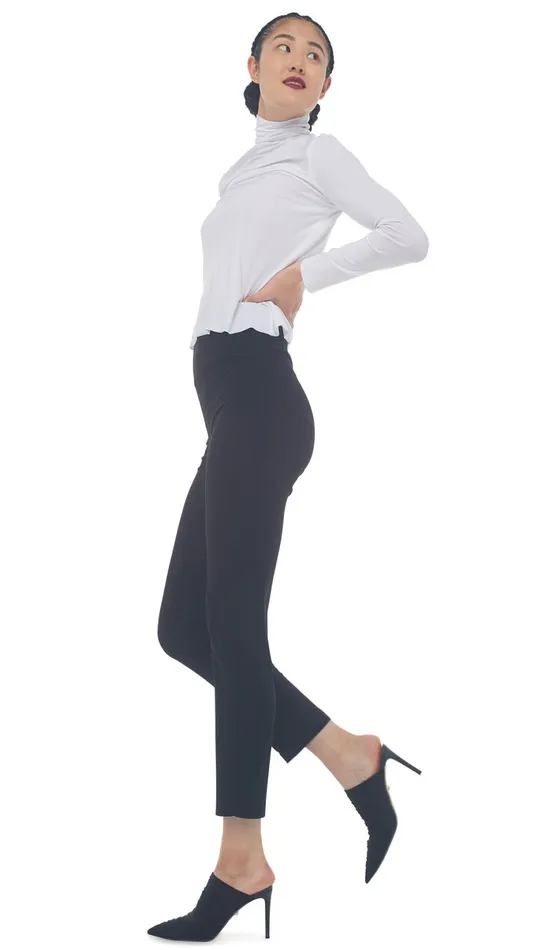 Norma Kamali Bottoms PENCIL PANT Black 8211 Clothing